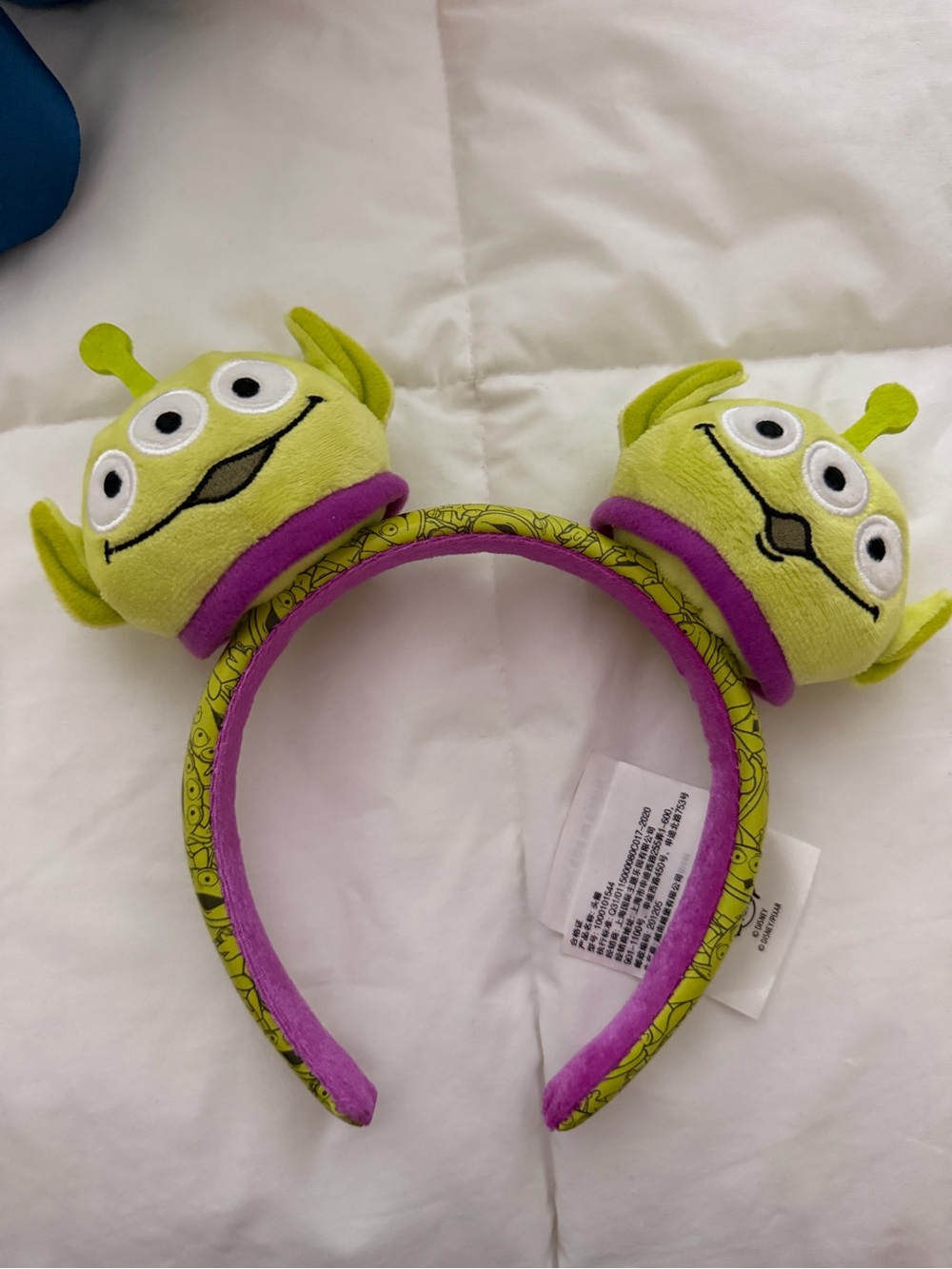 Loungefly Pixar Alien Backpack with Headband - Picture 7 of 8